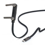 FIELUX 240W USB C to USB C Fast Charging Cable with Built-in Invisible Stand