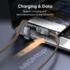 FIELUX L-Shape 240W USB C to USB C Cable