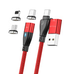 FIELUX  6 in 1 PD 100W Magnetic Charging Cable