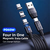 FIELUX 6 in 1 PD60W Fast Magnetic Charging Cable-FIELUX-FIELUX.COM