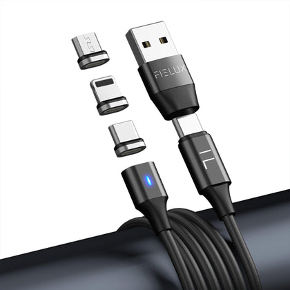 FIELUX 6 in 1 PD60W Fast Magnetic Charging Cable-FIELUX-FIELUX.COM