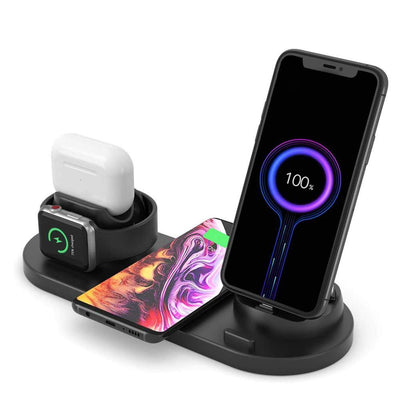 FIELUX 4 in 1 Wireless Portable Fast Charging Station