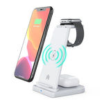 FIELUX 3 in 1 Portable Wireless Phone Charging Station